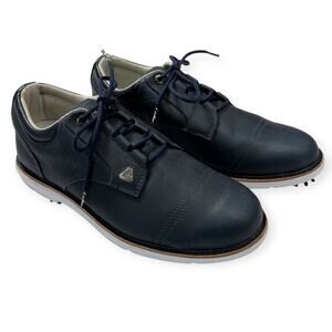 CUATER Travis Mathew Legend Golf Shoes SIZE 10 Black Sweet Spot Waterproof